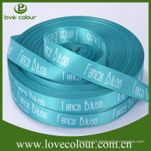 Polyester cheap custom double face satin ribbons for gift packing